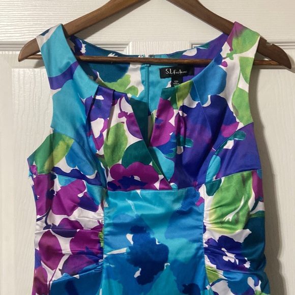 S.L. Fashion’s Woman Dress Multicolor Size 12P - Picture 6 of 10